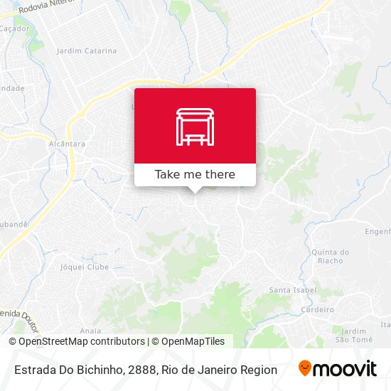 Estrada Do Bichinho, 2888 map