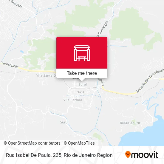 Rua Isabel De Paula, 235 map