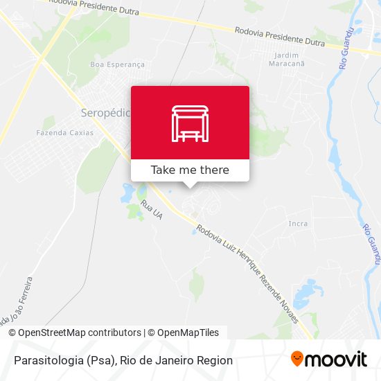 Parasitologia (Psa) map