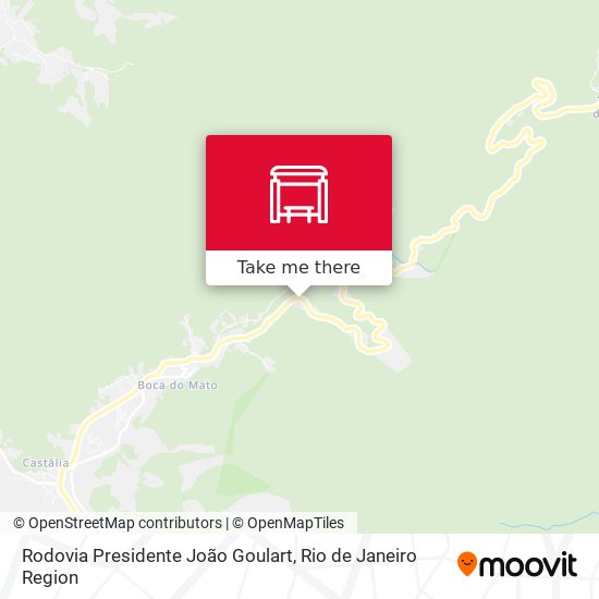 Rodovia Presidente João Goulart map