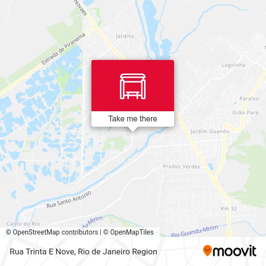 Rua Trinta E Nove map