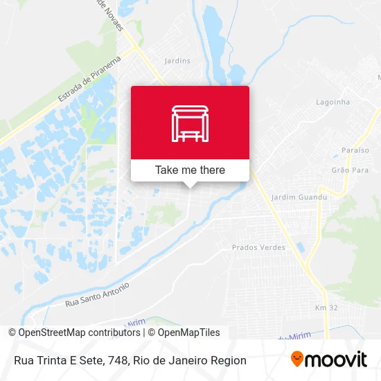 Rua Trinta E Sete, 748 map