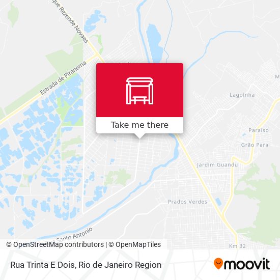 Rua Trinta E Dois map