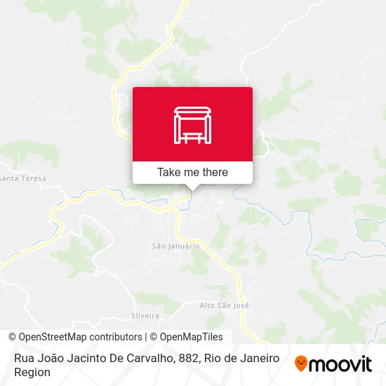 Rua João Jacinto De Carvalho, 882 map