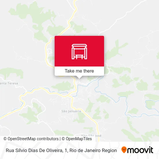 Rua Sílvio Dias De Oliveira, 1 map