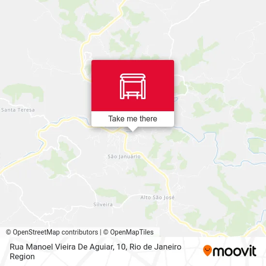 Rua Manoel Vieira De Aguiar, 10 map