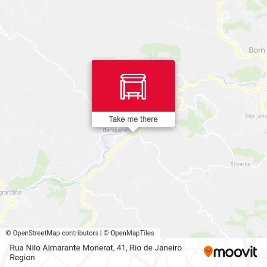 Rua Nilo Almarante Monerat, 41 map
