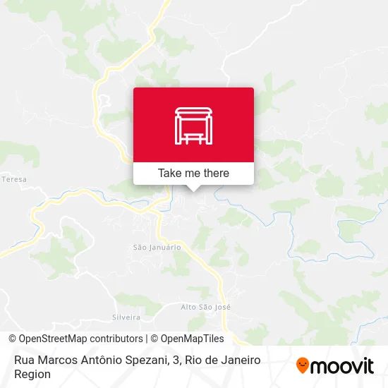 Rua Marcos Antônio Spezani, 3 map