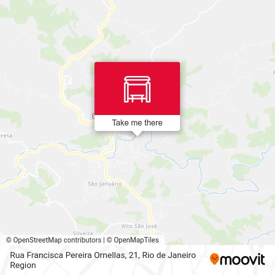 Rua Francisca Pereira Ornellas, 21 map