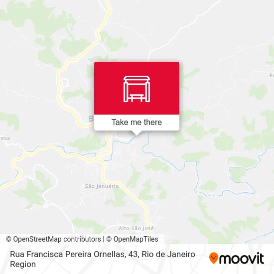 Rua Francisca Pereira Ornellas, 43 map