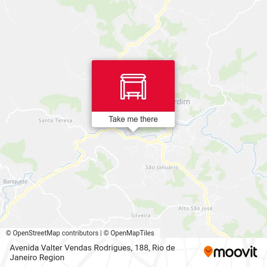 Avenida Valter Vendas Rodrigues, 188 map