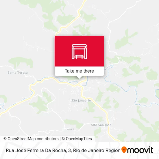 Rua José Ferreira Da Rocha, 3 map