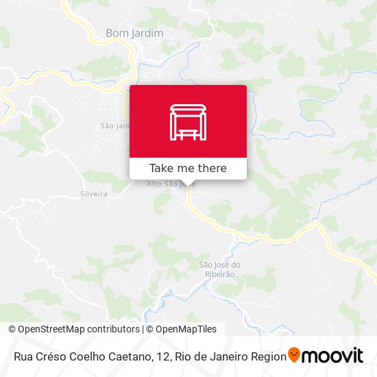 Rua Créso Coelho Caetano, 12 map