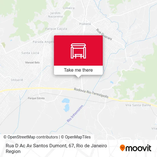 Rua D Ac Av Santos Dumont, 67 map