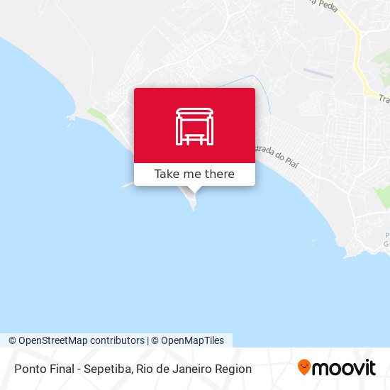 Ponto Final - Sepetiba map
