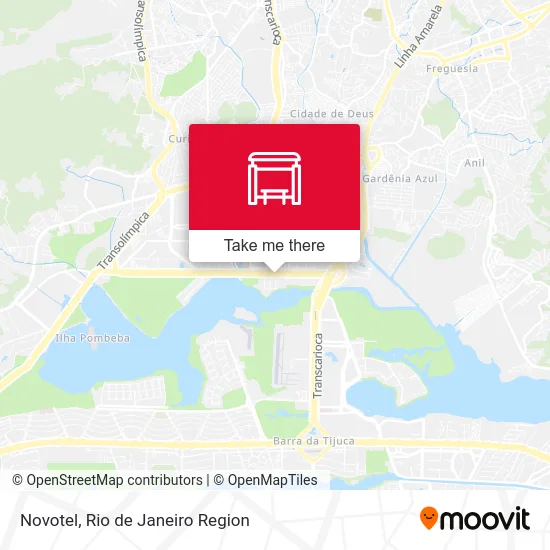 Novotel map