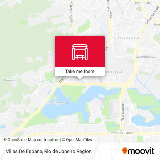 Villas De España map