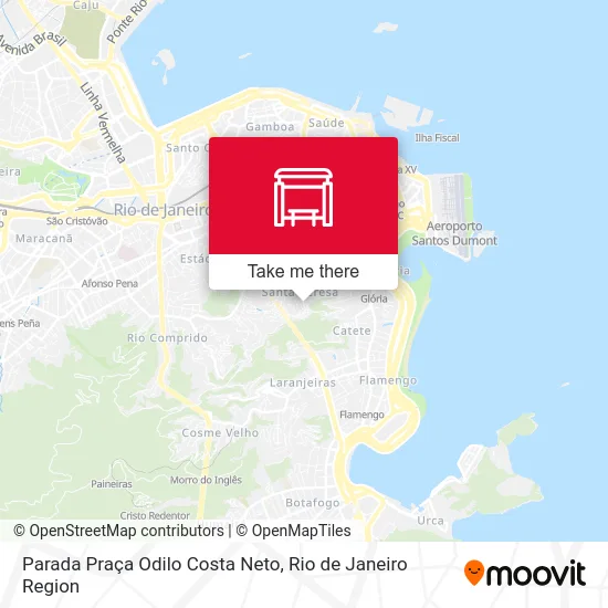 Parada Praça Odilo Costa Neto map