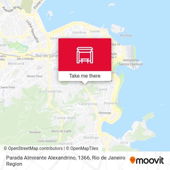 Parada Almirante Alexandrino, 1366 map