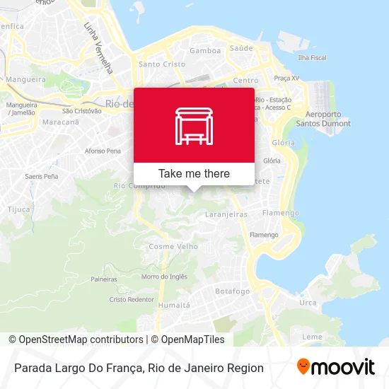 Parada Largo Do França map