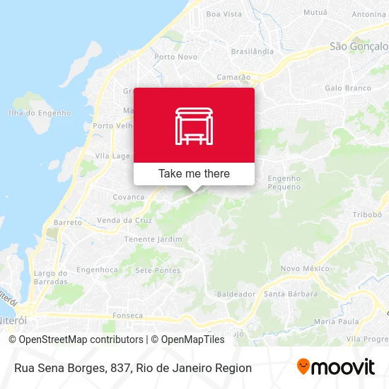 Rua Sena Borges, 837 map
