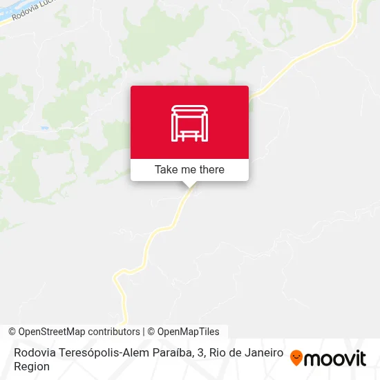 Rodovia Teresópolis-Alem Paraíba, 3 map
