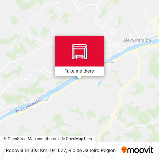 Rodovia Br 393 Km104, 627 map