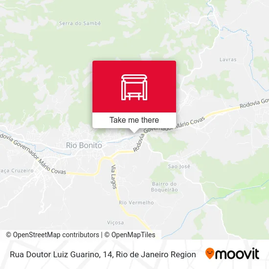 Rua Doutor Luiz Guarino, 14 map