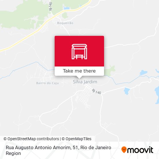 Mapa Rua Augusto Antonio Amorim, 51