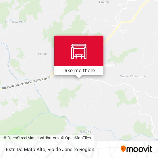 Estr. Do Mato Alto map