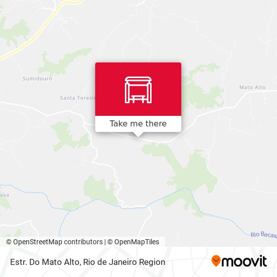 Estr. Do Mato Alto map