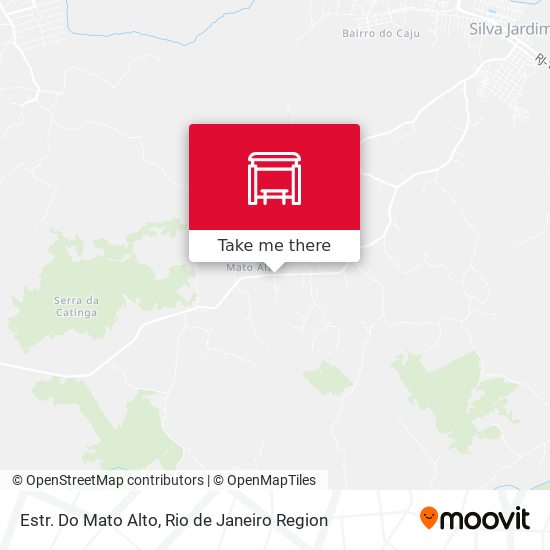 Estr. Do Mato Alto map
