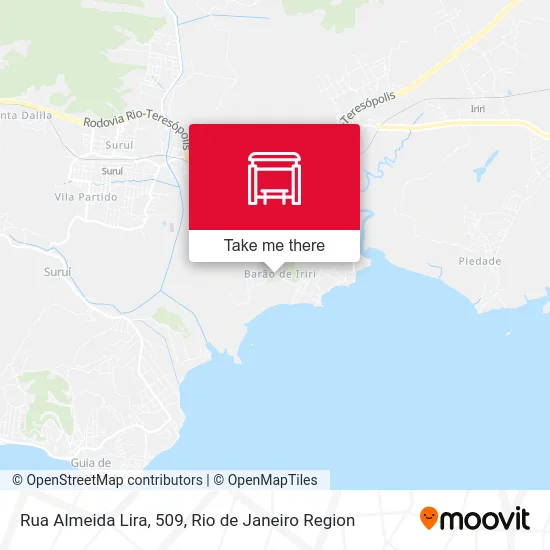 Rua Almeida Lira, 509 map