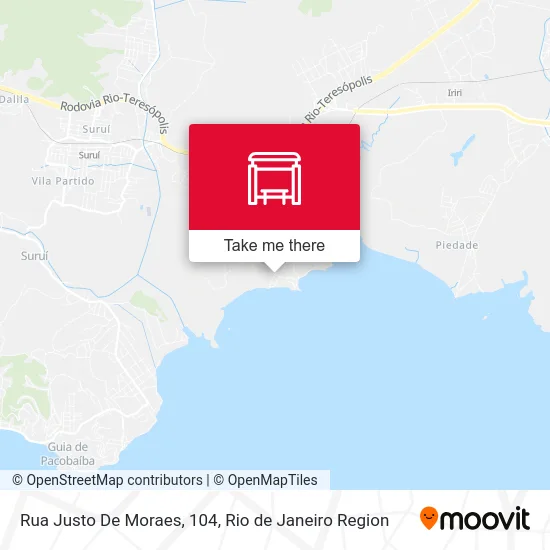 Rua Justo De Moraes, 104 map