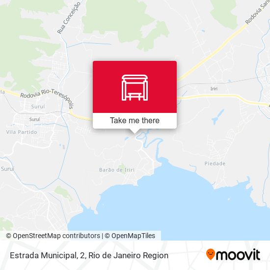 Estrada Municipal, 2 map