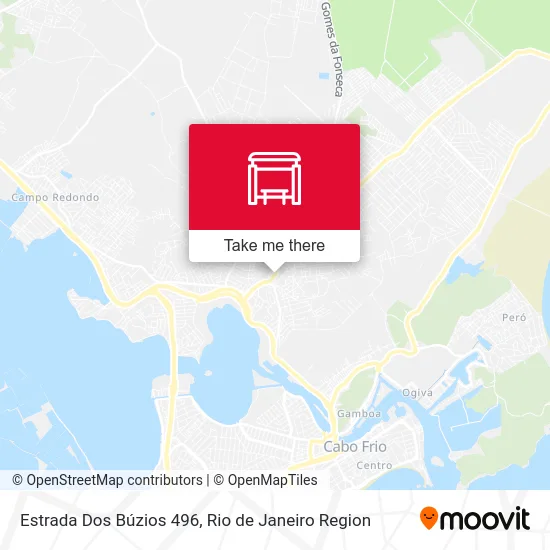 Estrada Dos Búzios 496 map