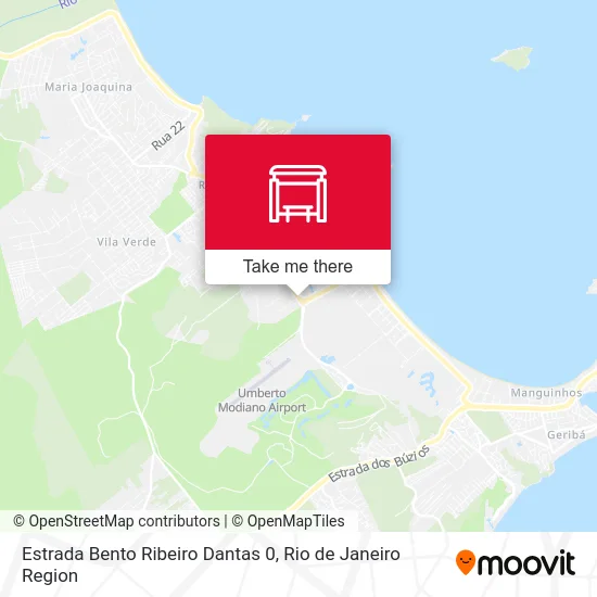 Estrada Bento Ribeiro Dantas 0 map