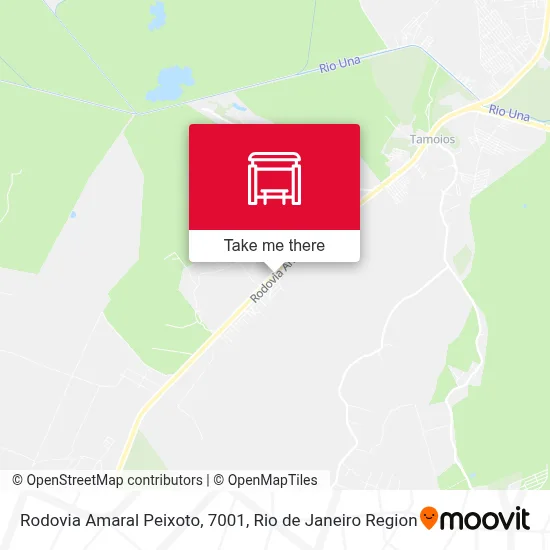 Rodovia Amaral Peixoto, 7001 map