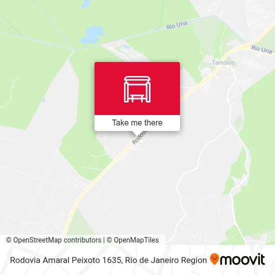 Rodovia Amaral Peixoto 1635 map