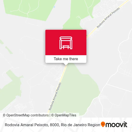 Rodovia Amaral Peixoto, 8000 map