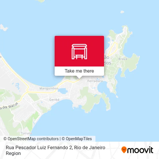 Rua Pescador Luiz Fernando 2 map