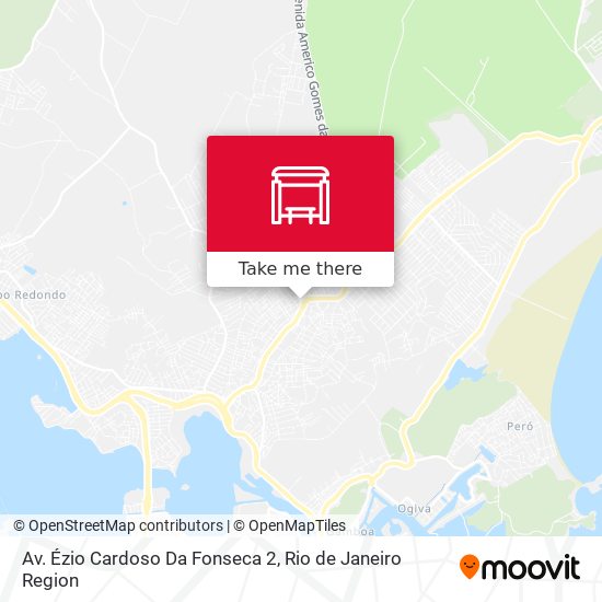 Mapa Av. Ézio Cardoso Da Fonseca 2