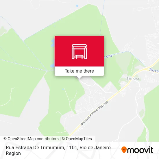 Rua Estrada De Trimumum, 1101 map