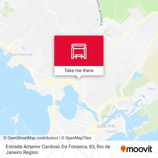 Estrada Antenor Cardoso Da Fonseca, 83 map