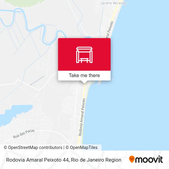 Rodovia Amaral Peixoto 44 map