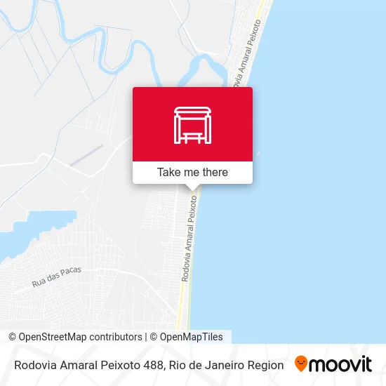 Rodovia Amaral Peixoto 488 map