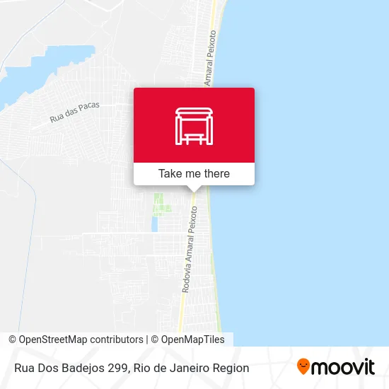 Rua Dos Badejos 299 map