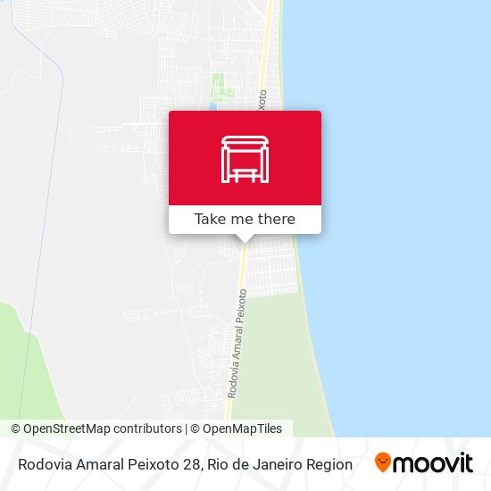 Rodovia Amaral Peixoto 28 map