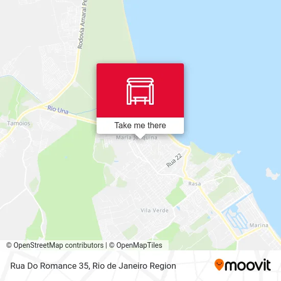 Rua Do Romance 35 map