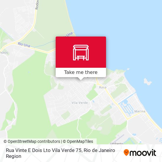 Rua Vinte E Dois Lto Vila Verde 75 map